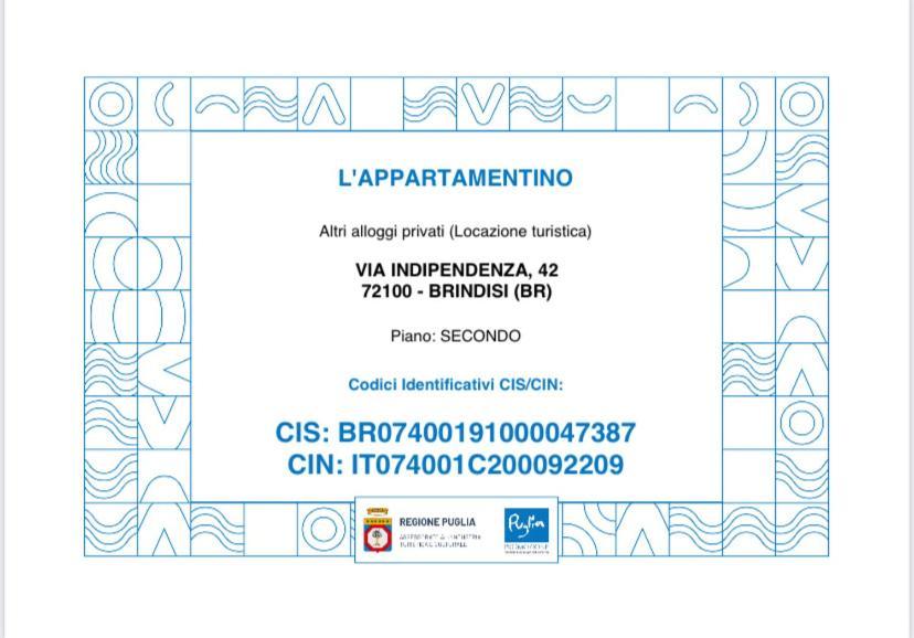 L'Appartamentino Brindisi Extérieur photo